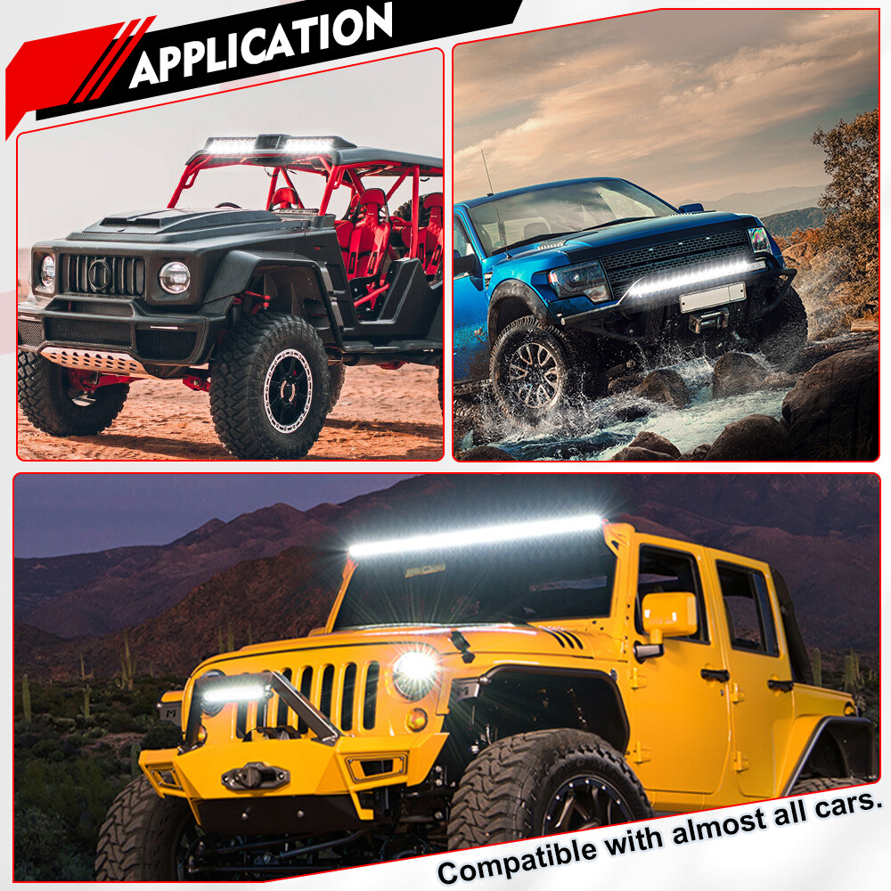 COLIGHT LED Light Bar Wiring Harness 2 Leads 12V 40A Fuse Relay On-Off Switch