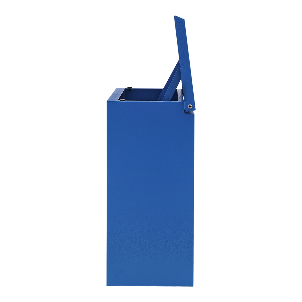 Modern Outdoor Waterproof Wall-mount Mailbox Blue Mailbox With Password Lock