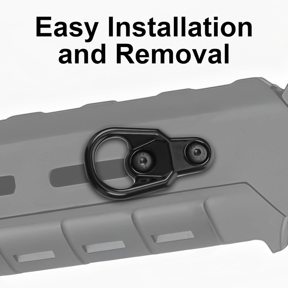 Sling Mount Attachment Adapter for M-LOK KeyMod System Low Profile