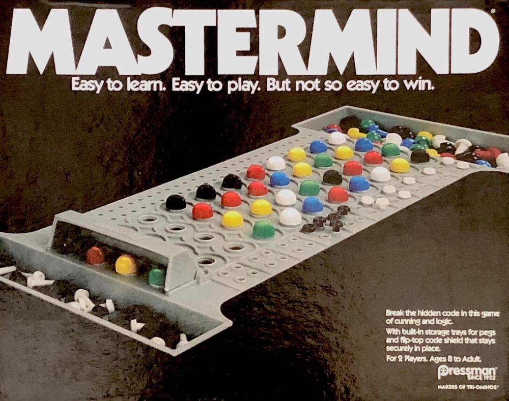 Mastermind Replacement Code and Key Pegs - Pressman Games 1981 - 2015 - You Pick