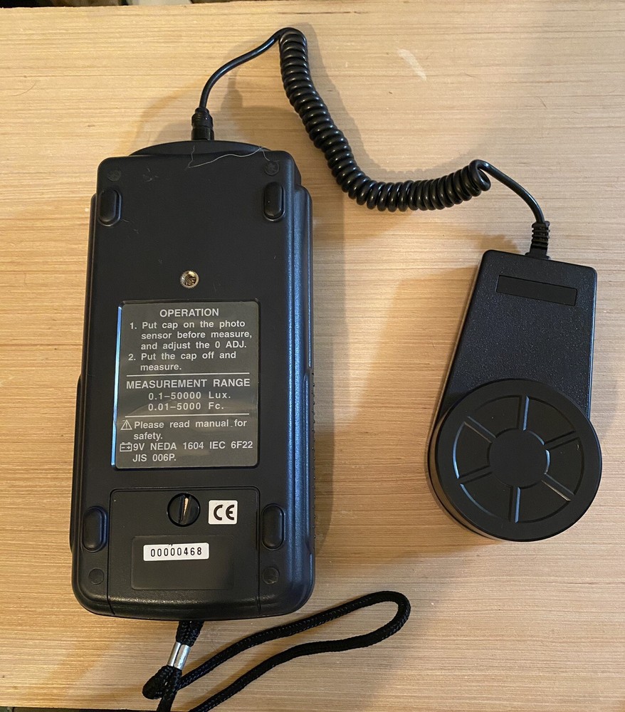 Greenlee Digital Light Meter 93-172, Great Condition, includes Case