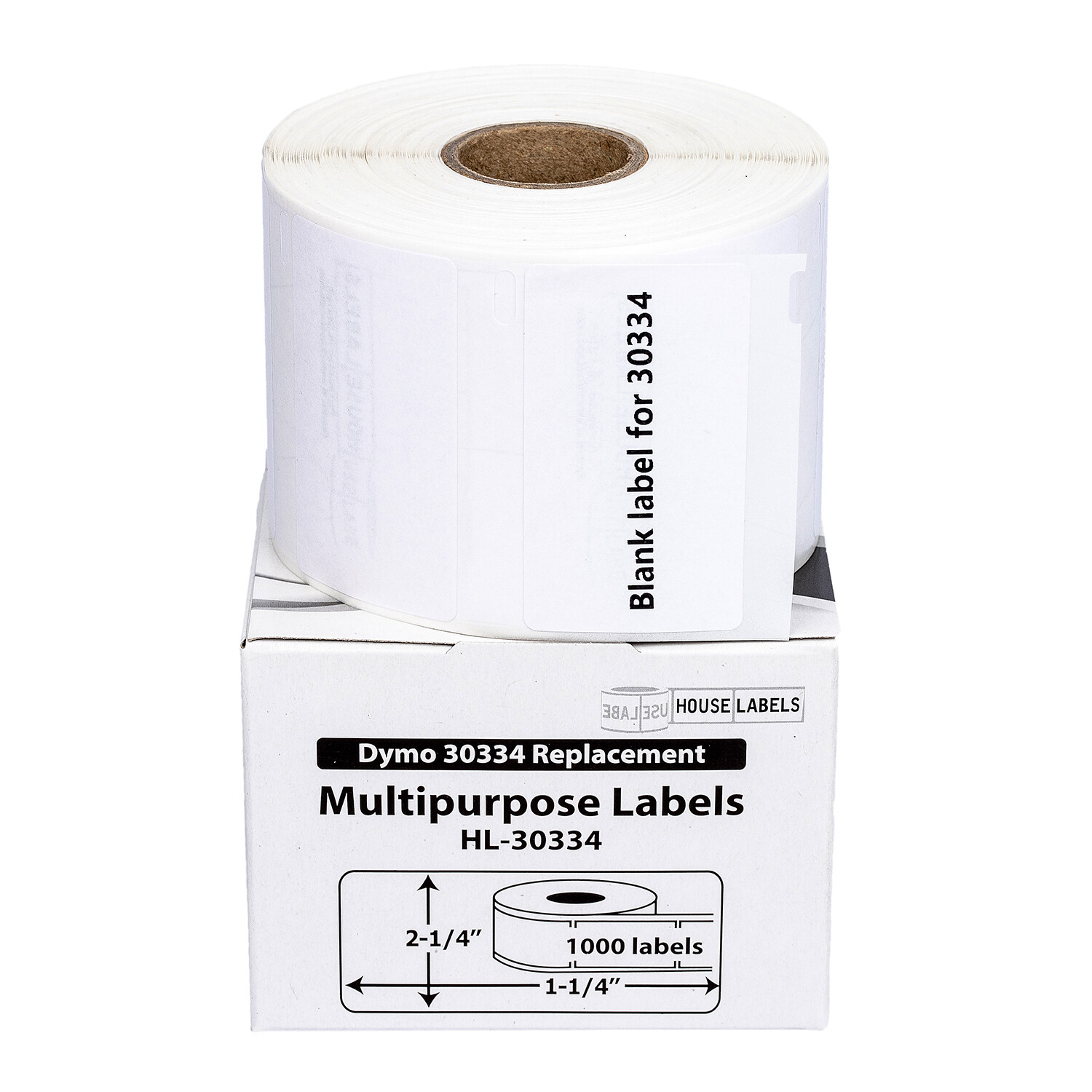 DYMO LW 30334 Medium Multipurpose Labels - (50) Rolls of 1000 - FREE & FAST SHIP