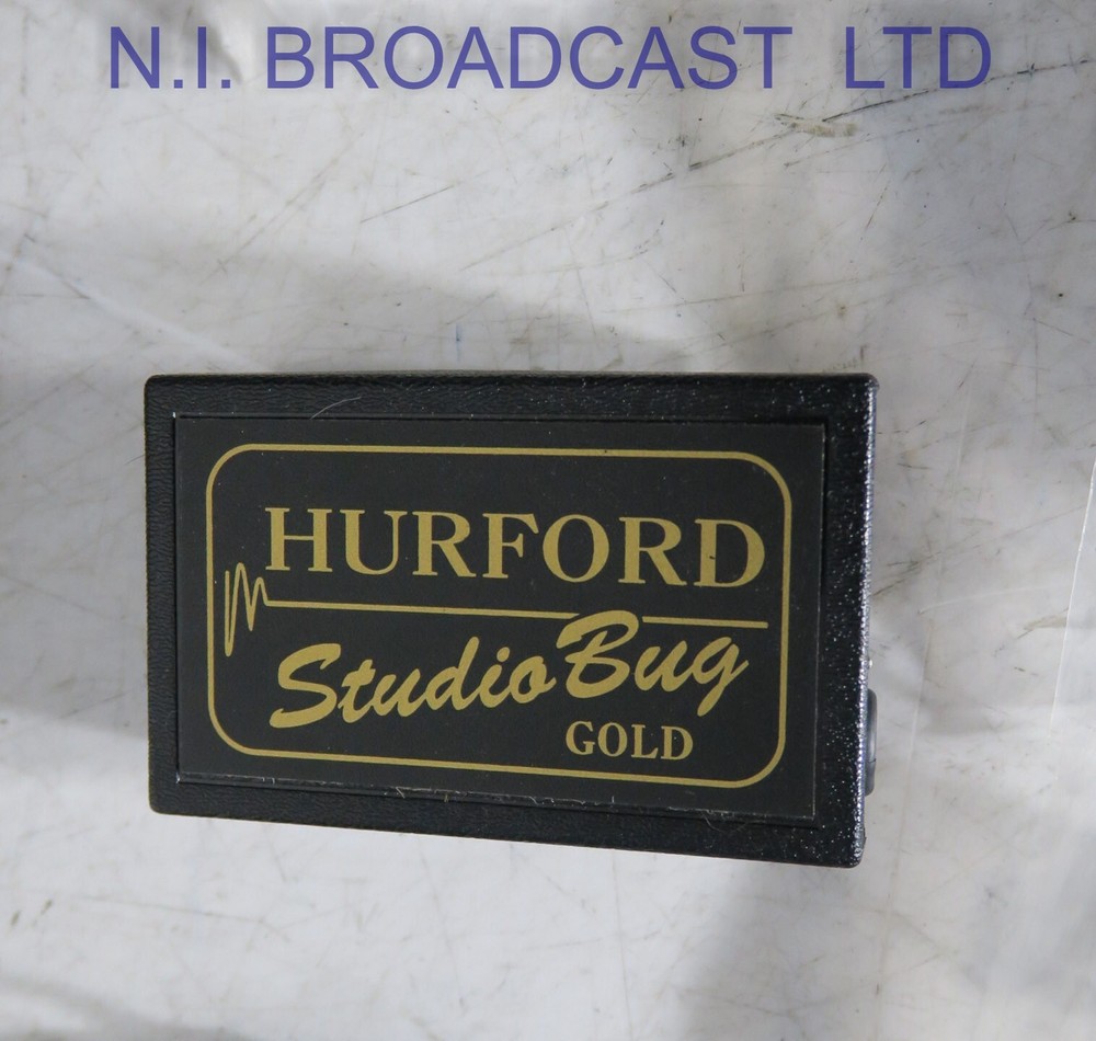 Hurford Studio bug gold microphone