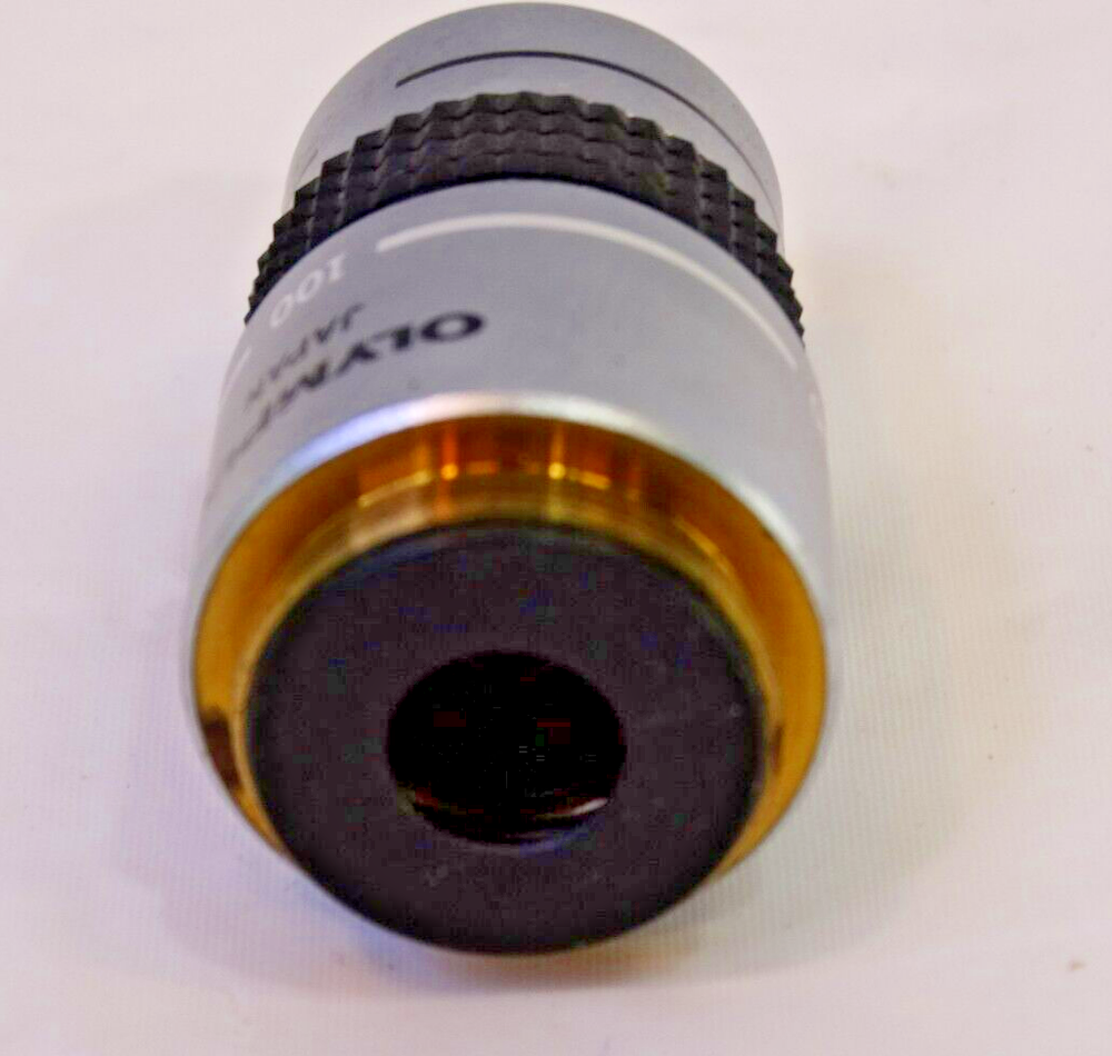 Microscope Objective Olympus DPlan 100 1.25 oil 160/0.17 Japan Made