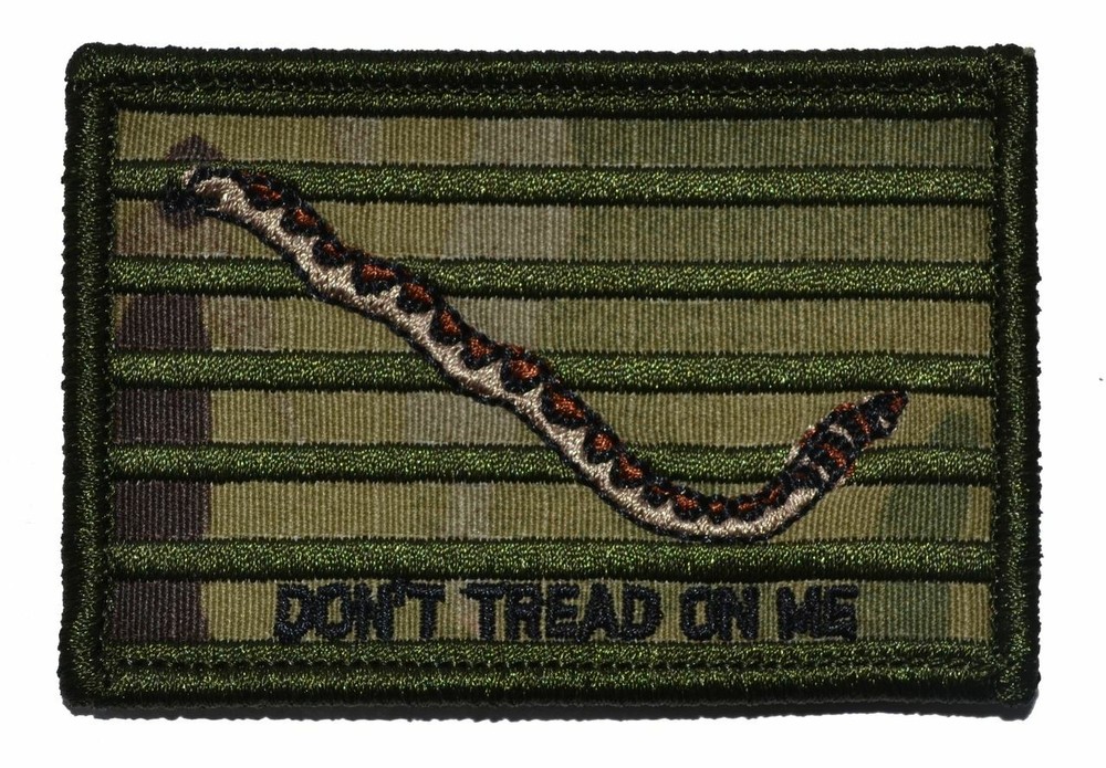 Original Gadsden Snake - Dont Tread On Me Flag - 2x3 Patch