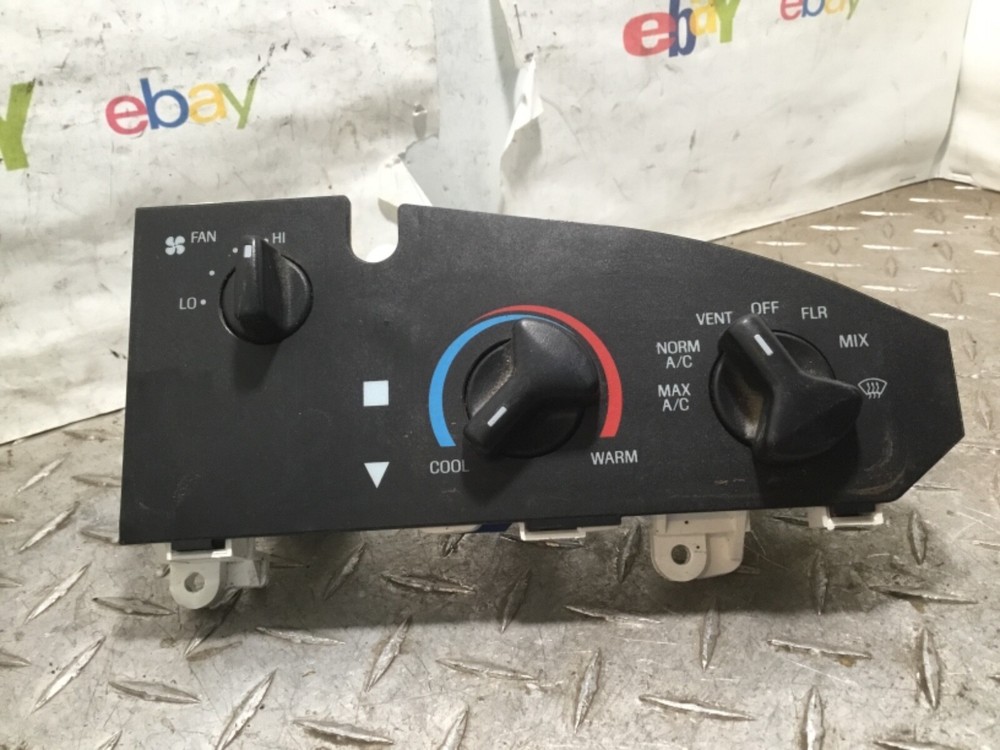 12 FORD VAN 3500 SUPER DUTY TEMPERATURE AC CLIMATE CONTROL PANEL