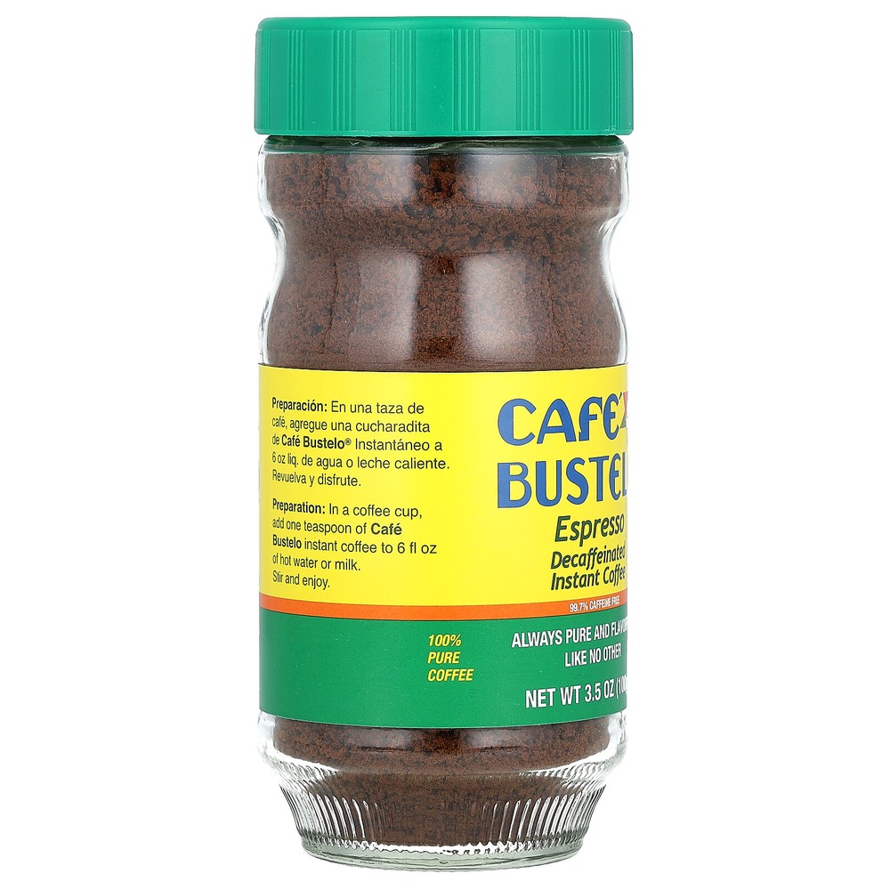 Espresso, Decaffeinated Instant Coffee, 3.5 oz (100 g)