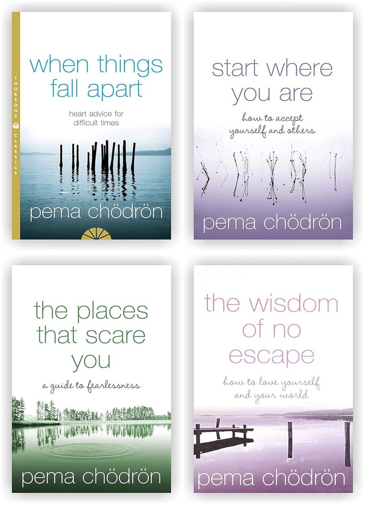 Pema Chodron 4 Books Collection Set - Non Fiction - Paperback