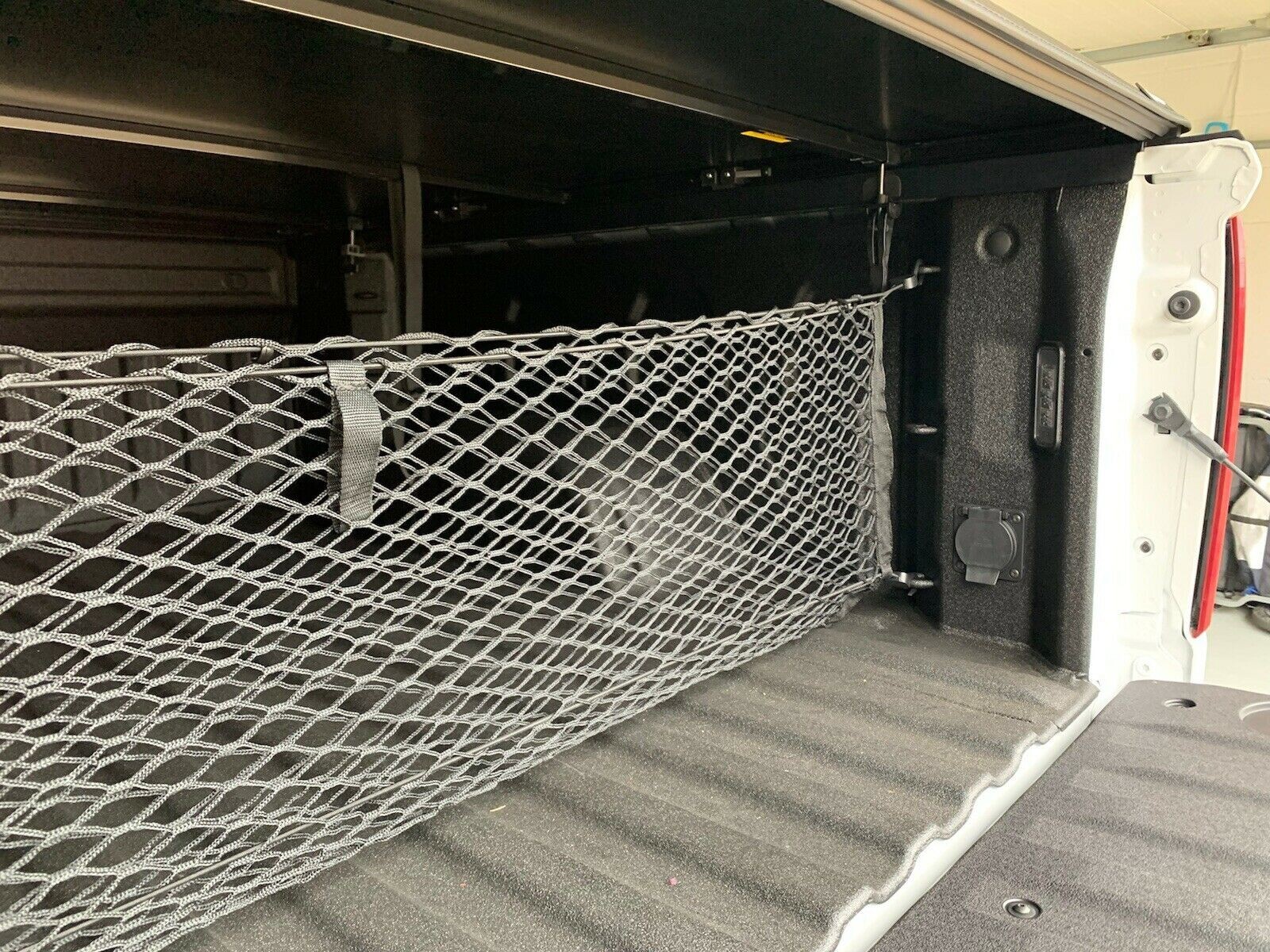 Rear Trunk Envelope Style Cargo Net for CHEVY SILVERADO GMC SIERRA 2013-2024 New