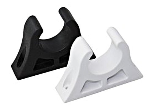 Spring Clip Pipe Clamp Black for Diameter 19mm = 3/4 inch