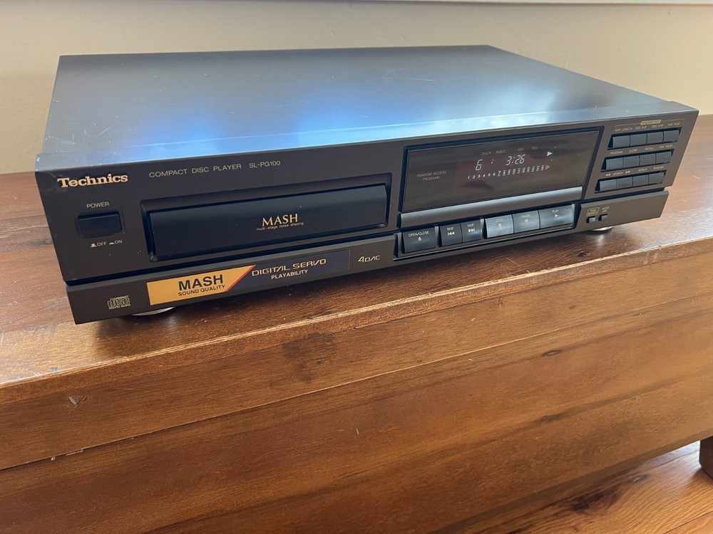 Vintage Technics SL-PG100 CD Player