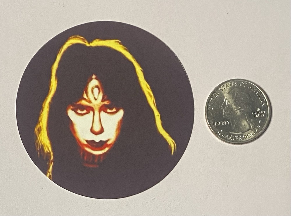 KISS VINNY VINCENT 2.50” STICKER