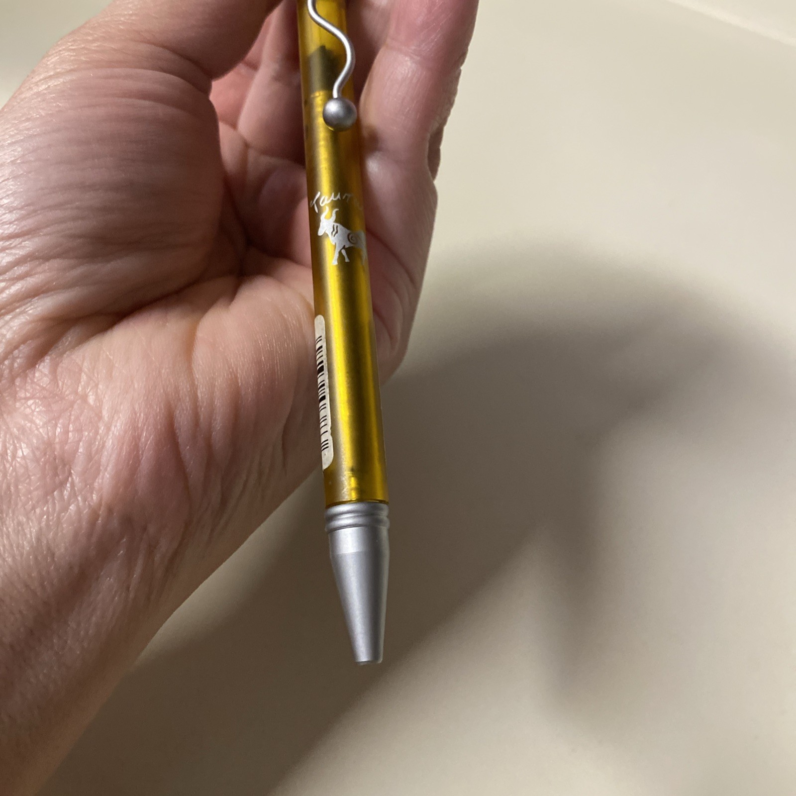 Vintage Victorias Secret Limited Edition Black Ink Dried Taurus Line Y2K