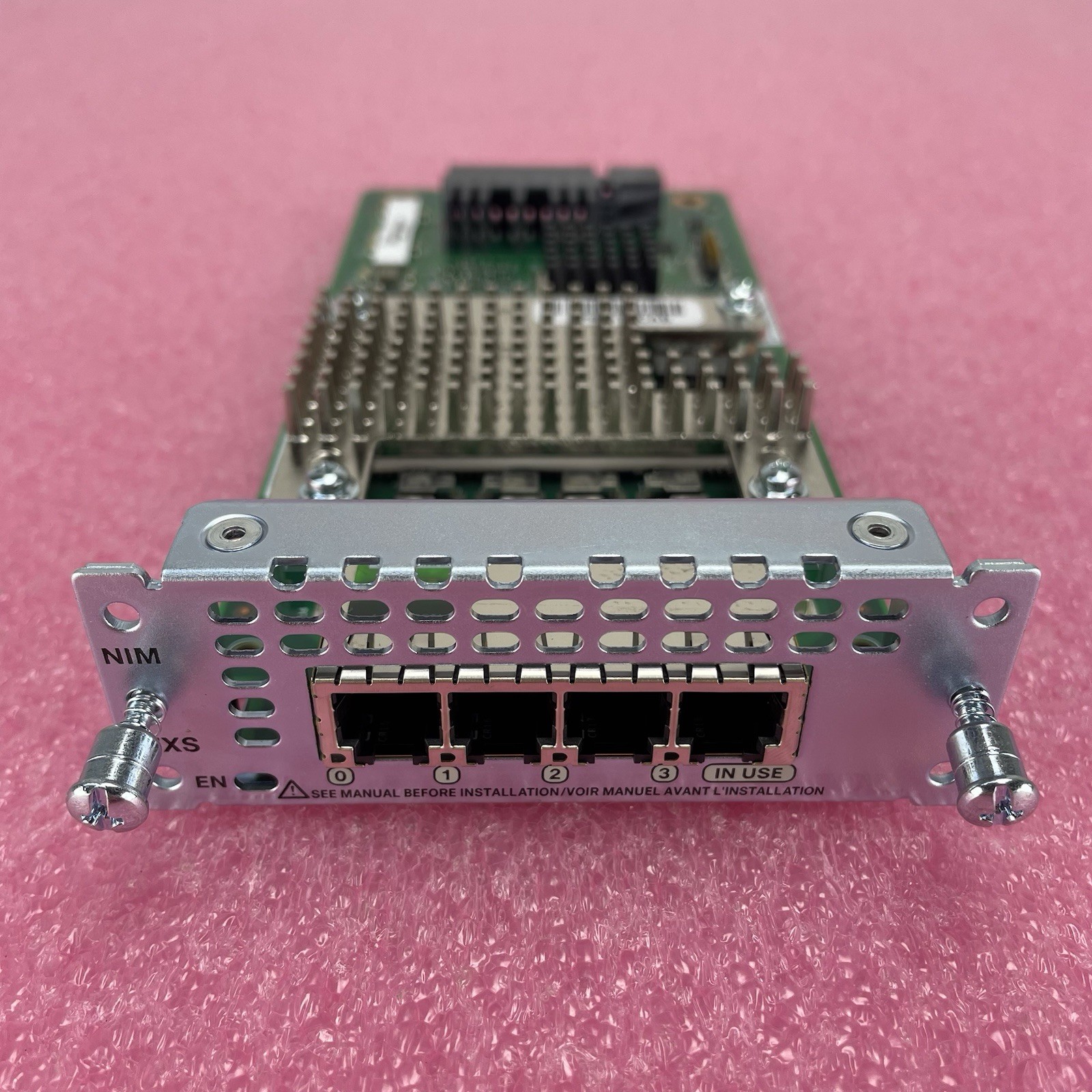 Cisco NIM-4FXS 4-Port FXS Network Interface Module