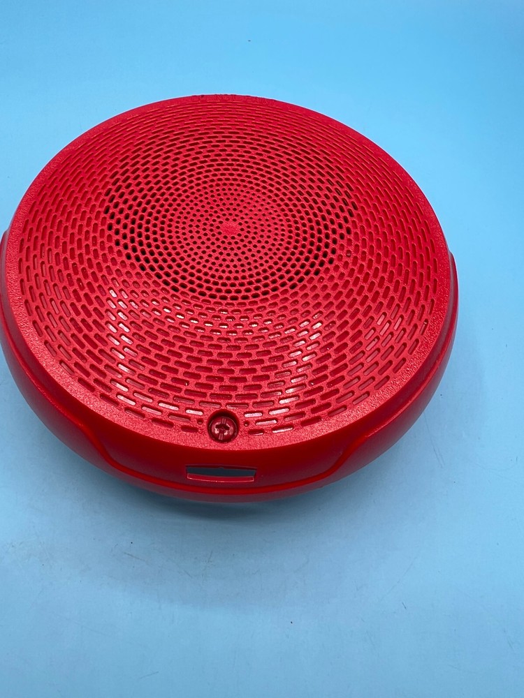 System Sensor SPCRL Red L-Series Ceiling-Mountable Speaker
