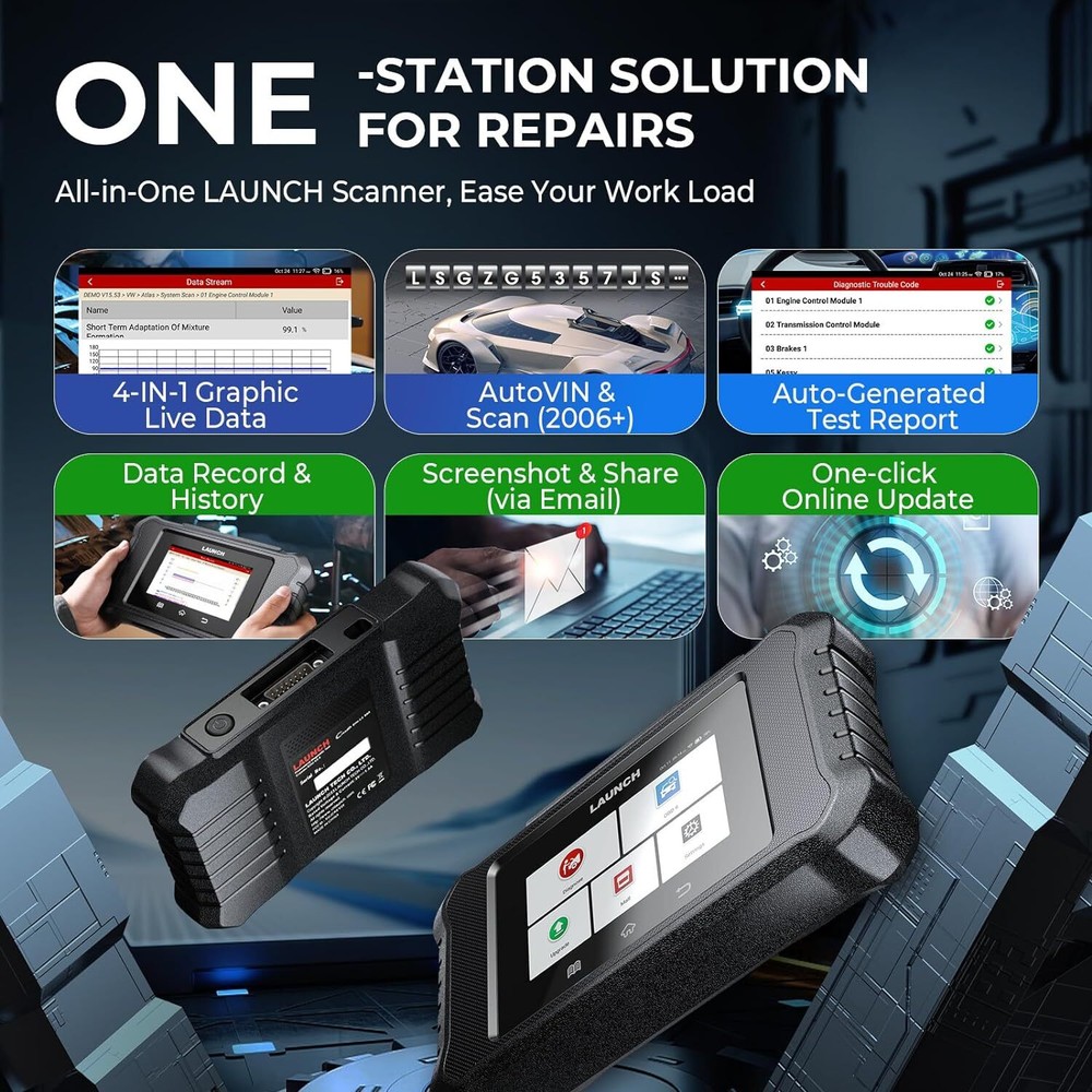 LAUNCH X431 Creader Elite 2.0 ALL System Bidirectional Scaner for Benz/BMW/Audi