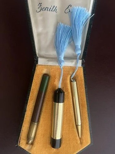 Zenith Extra Mechanical Pencil Set With Vintage Case