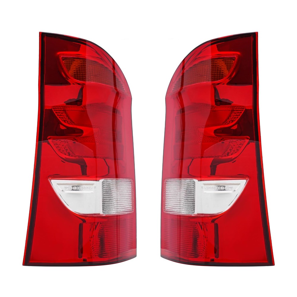 Halogen Tail Light Assembly 2016-2019 Metris Pair w/o Bulbs