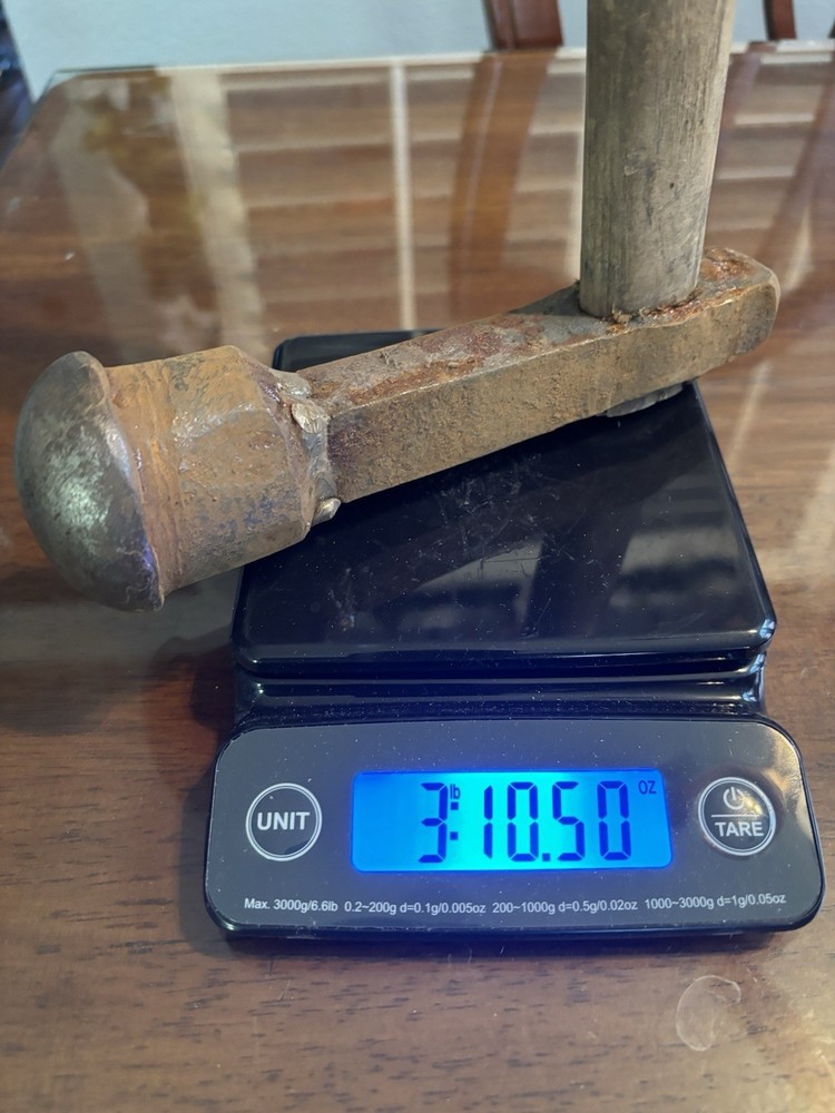 Blacksmith Rounding Hammer Boiler Maker Forming GERMANY