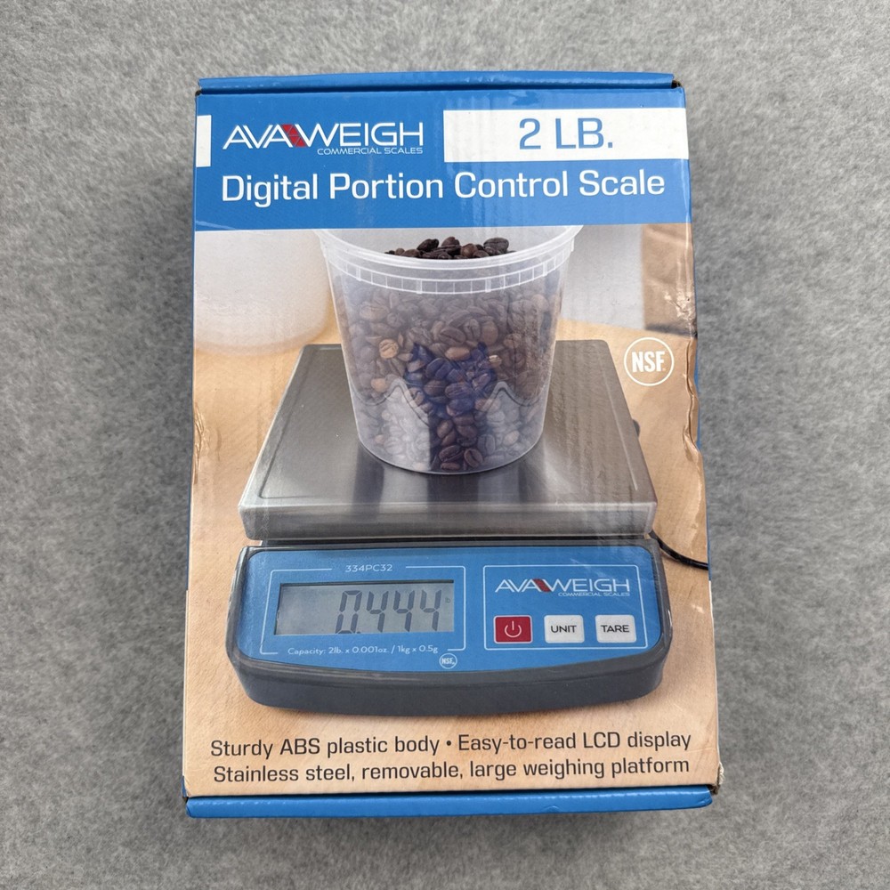 Ava Weigh Digital Portion Control Scale 2lb