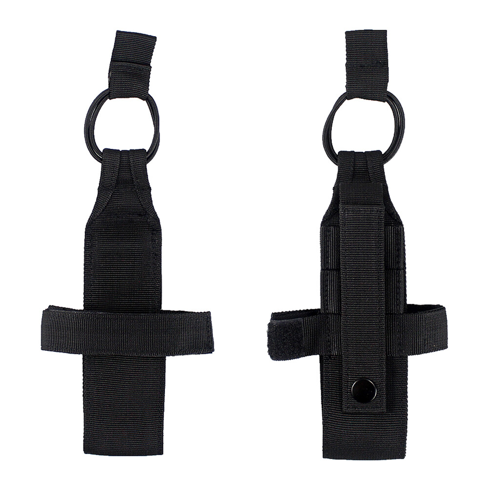 Outdoor Tactical Belt Kettle Holder Pouch Molle Adjust EDC Water Bottle Carrier