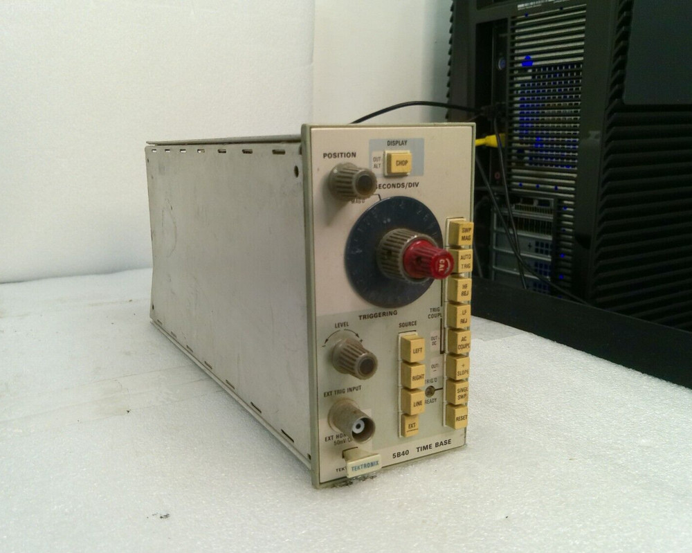 Tektronix 5B40 Time Base Plug in Module