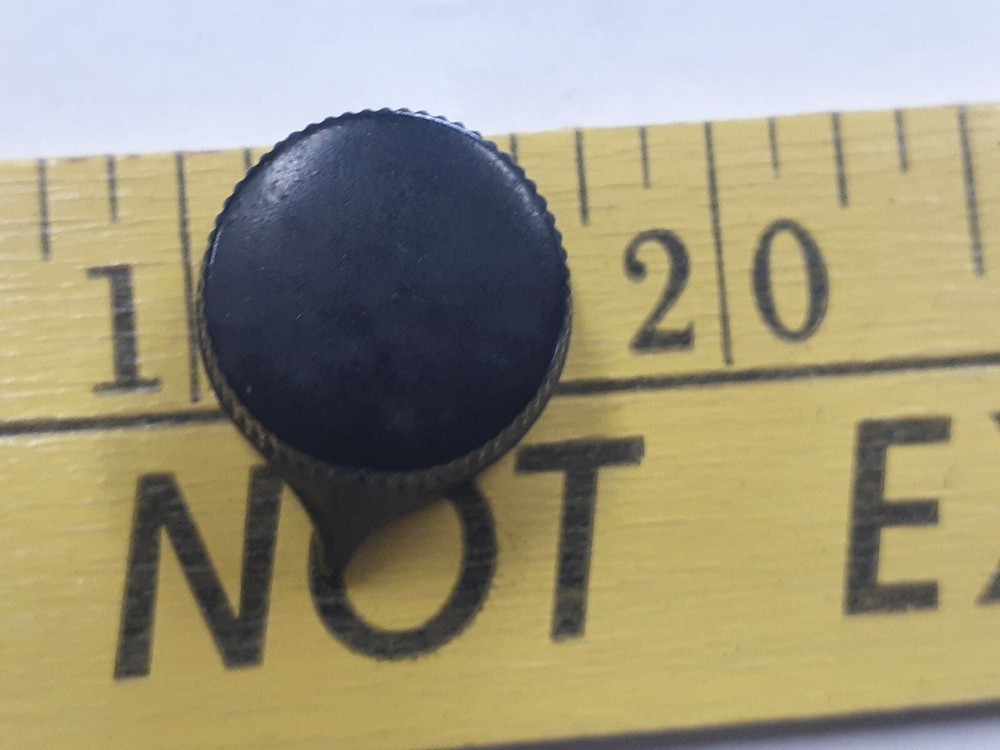 VINTAGE Central Electronics transmitter 20A BLACK KNOB ONLY - Estate Item