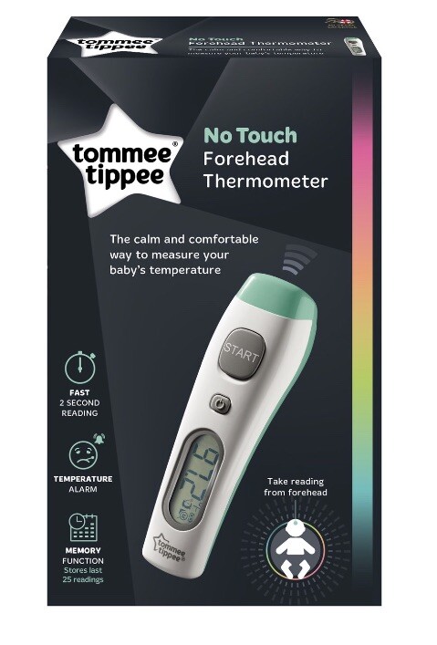 Tommee Tippee Digital Quick Read Non-Intrustive, No Touch Forehead Thermometer
