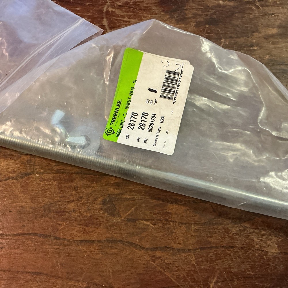 Greenlee 28170 J-Hook For Cable Roller (new)