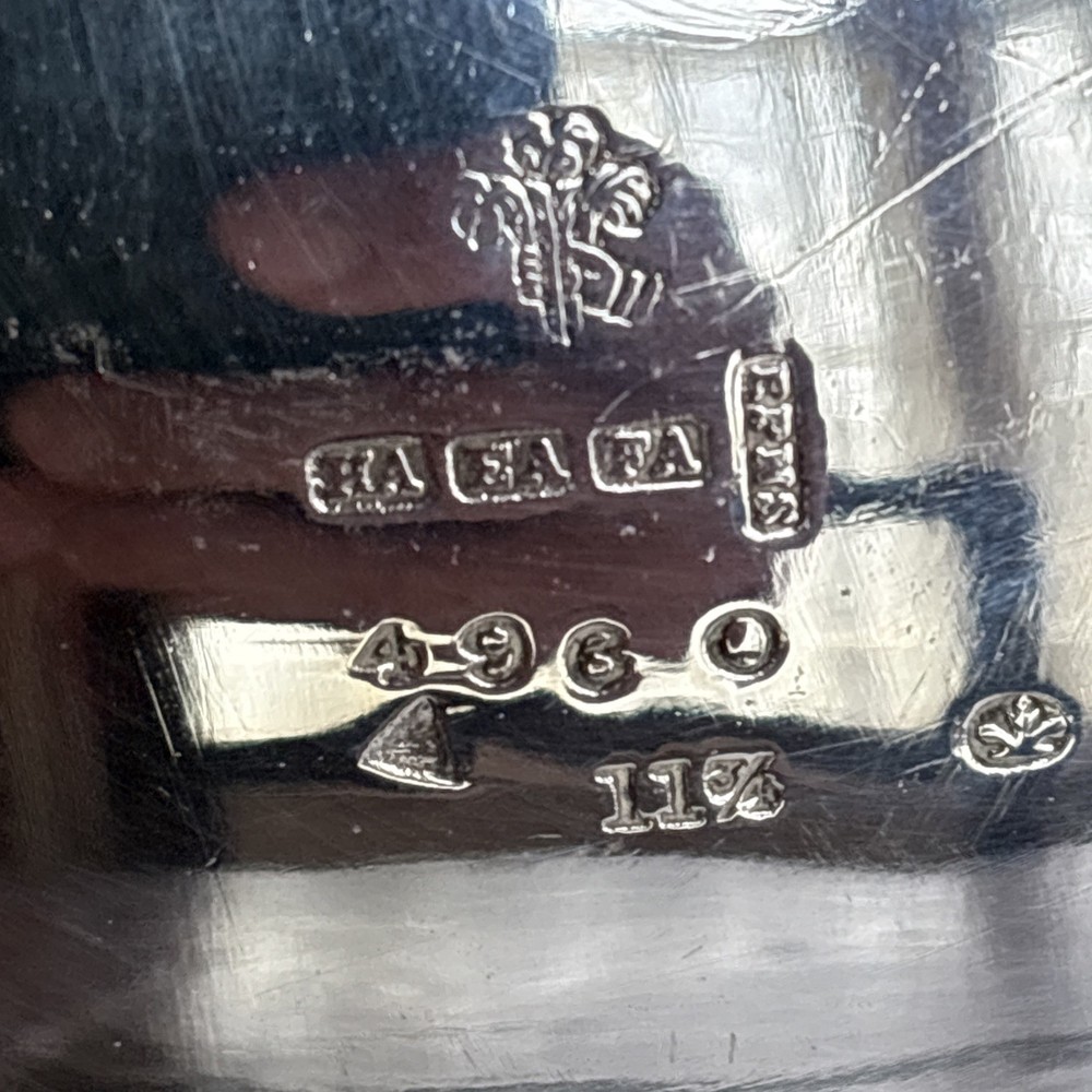 Walker & Hall Sheffield Silverplate Roll Top Buffet Server Dome Dish 11.5”