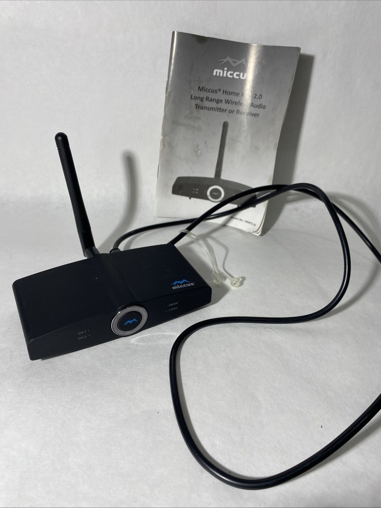Miccus Home RTX 2.0 Bluetooth Extender Long Range Wireless Audio Transceiver
