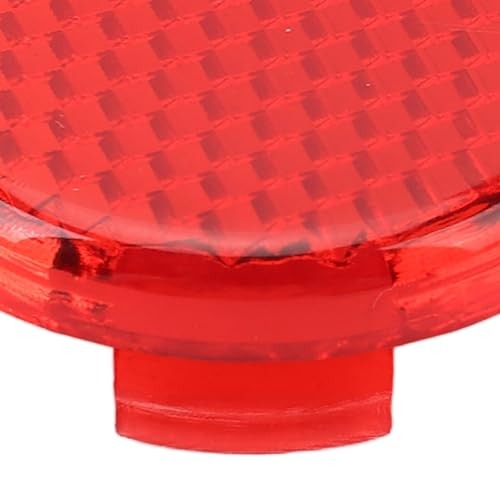 Door Panel Reflector Interior Reflectors Light Cover Red Reflector Compatible