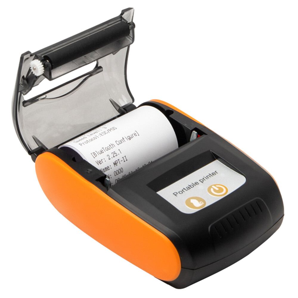 GOOJPRT 58mm Portable BT &USB Thermal Receipt Printer Mini Wireless Printer O7I9