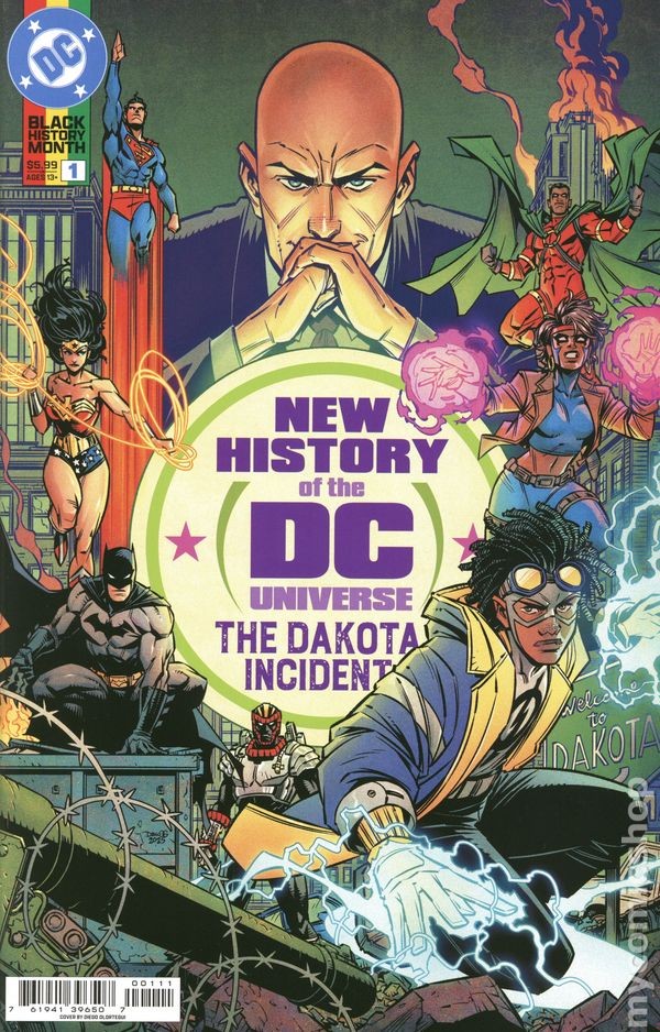New History of the DC Universe the Dakota Incident 1A 2026 Stock Image