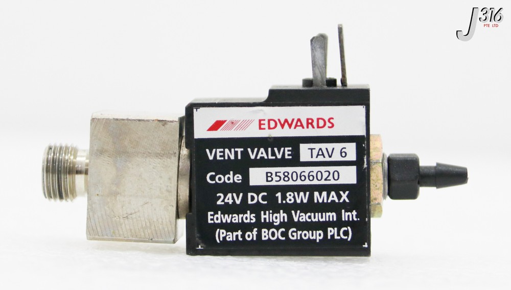 35302 EDWARDS VENT VALVE KIT 24VDC TAV6