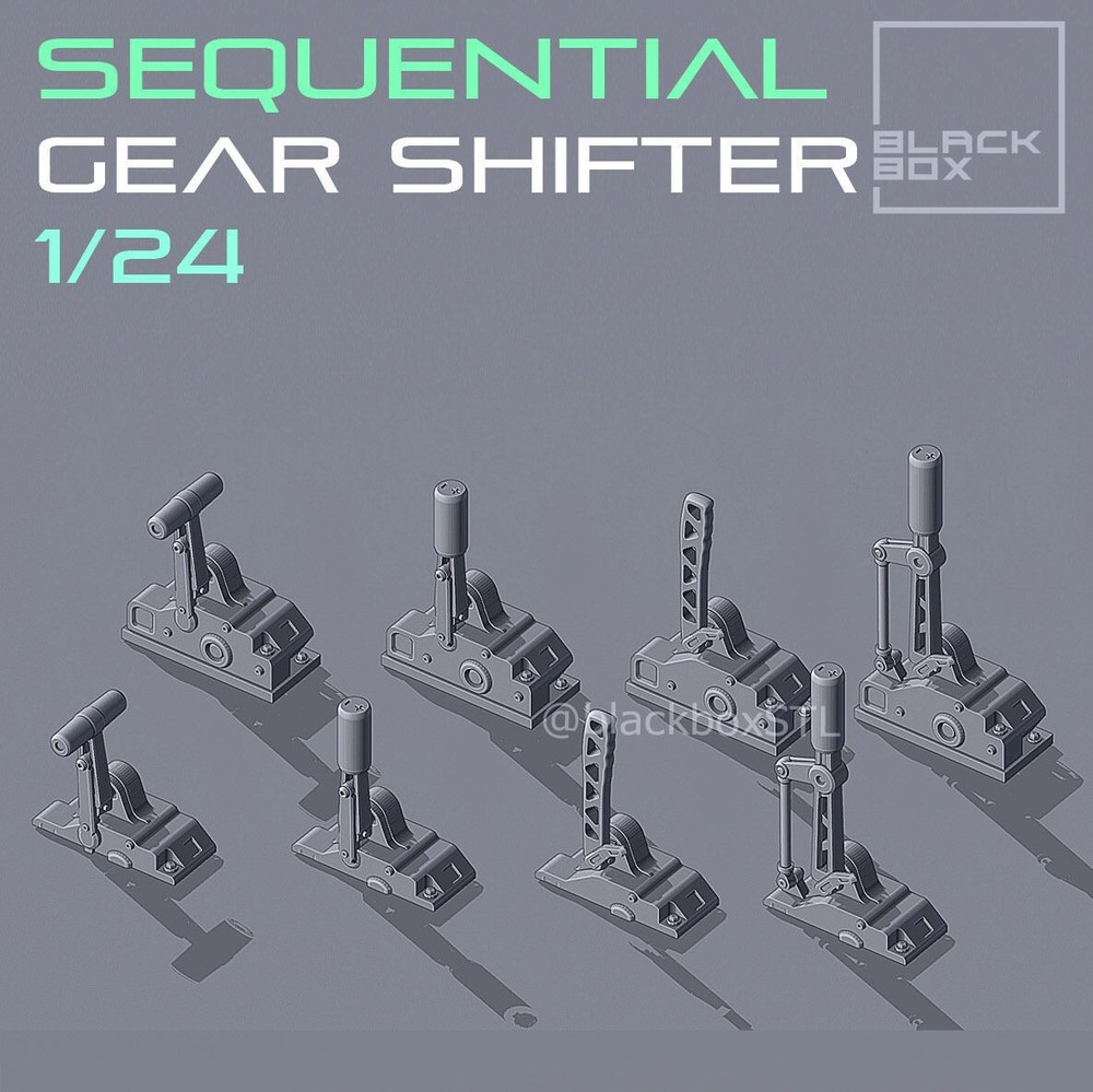 Sequential Gear Shifters 1/24 Scale