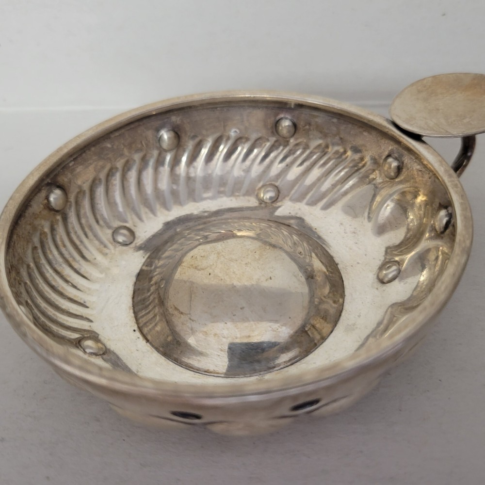 FRENCH STERLING SILVER WINE TASTER 1860'S