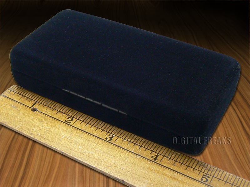 Case xx Knife Black Velvet Hinged Presentation Box for Pocket Knives