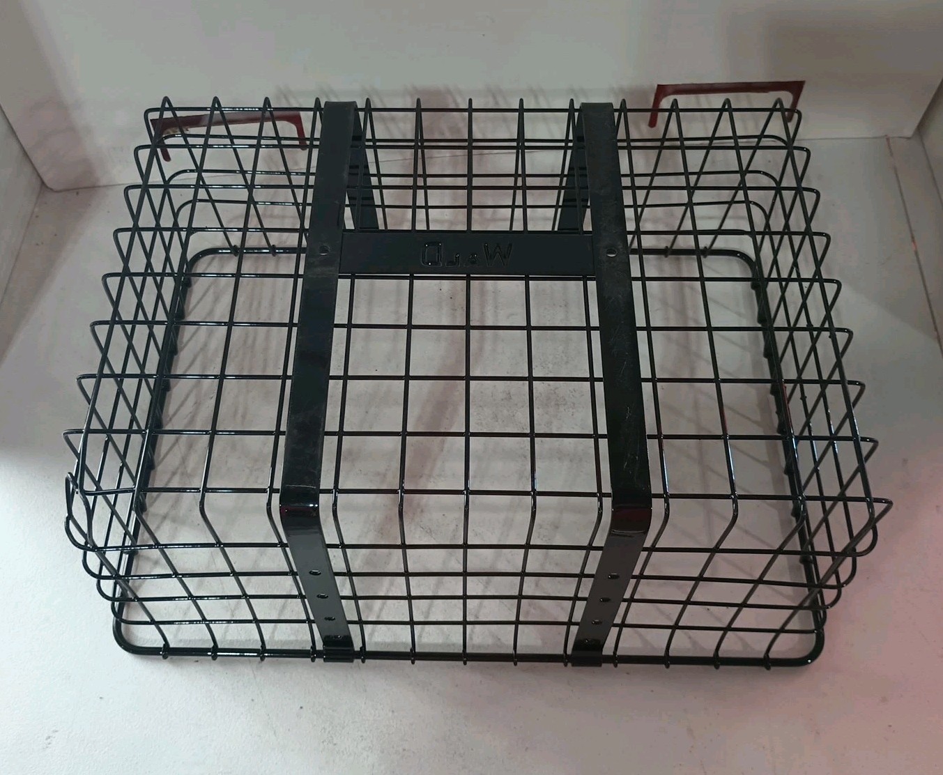 Wald #157 Giant Delivery Bike Bicycle Basket Black 21" x 15" x 9" (No Hardware)