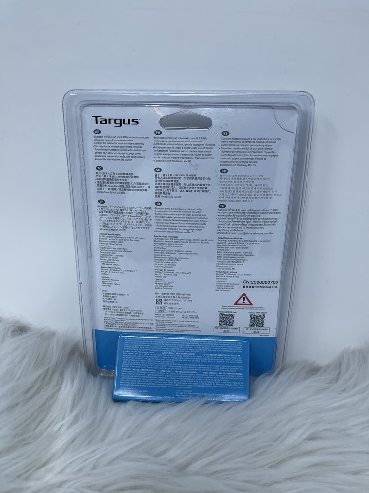 Targus P32 Dual Mode Presenter Pointer Bluetooth AMP32GL