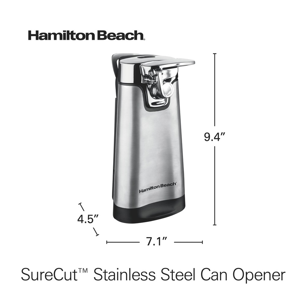 ELECTRIC CAN OPENER Stainless Steel with Multi-Tool