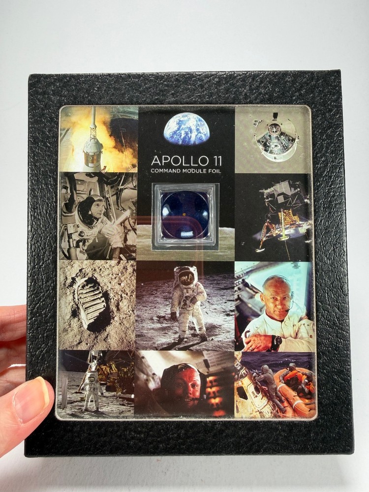 Apollo 11 Command Module Foil - Mission-Flown Material