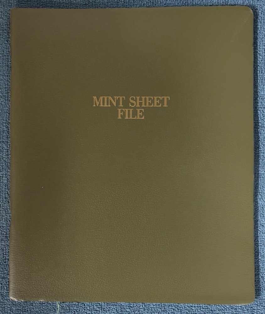 Harco Mint Sheet File. 42 Glassine sleeves. Gently Used, no tears, etc.