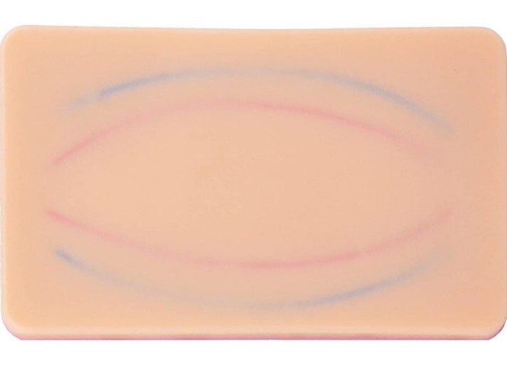 IV Injection Training Pad, Silicone Human Skin Training Model, Puncture Training