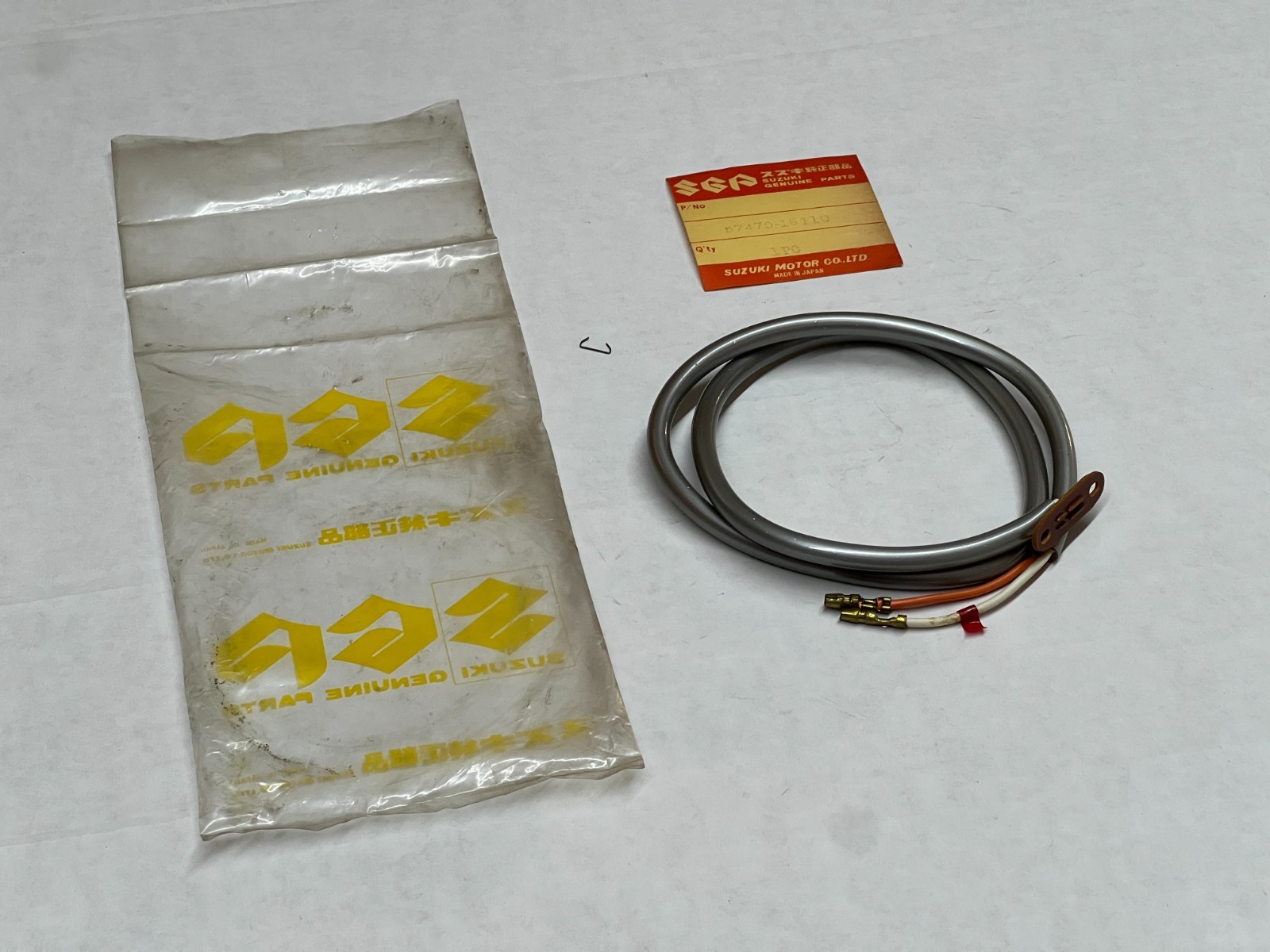 1971 1972 Suzuki T350 Brake Lever Wiring Harness 57470-15110 NOS