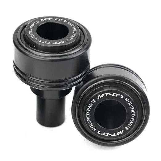 Motorcycle Frame Sliders Falling Crash Protector Guards Compatible With Black