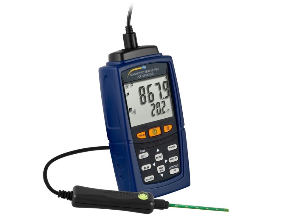 PCE Instruments PCE-MFM 3500 - Handheld Magnetometer with External Sensor (30000