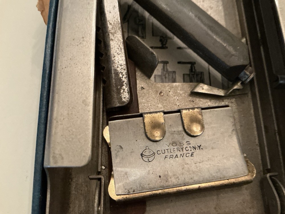 Vtg. Allegro Automatic Honing. & Stropping Machine Original Bo