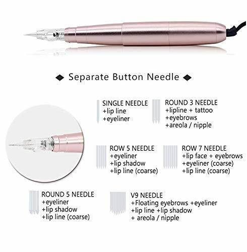 Pro Permanent Makeup Eyebrow Lip Tattoo Machine pen With A9 Panel Cosmetics Kit