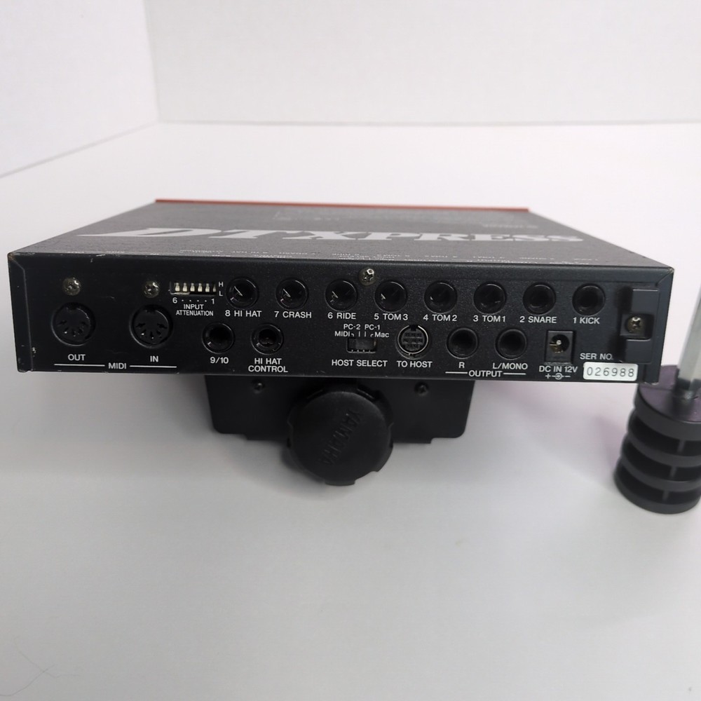 Yamaha DTXPRESS Electronic Drum Trigger Module -TESTED Fully NO PWR SUPPLY INCLD